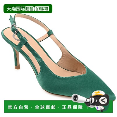 自营 journee collectionJournee 系列女装 Knightly 高跟鞋 绿色
