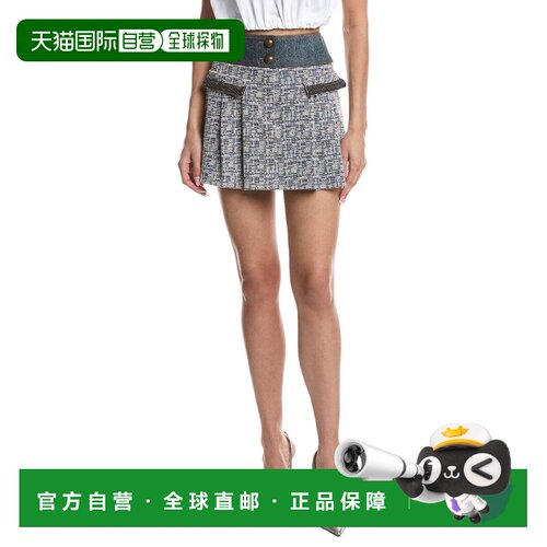 自营Ramy Brook Jessie Skort - blue 美国奥莱直发