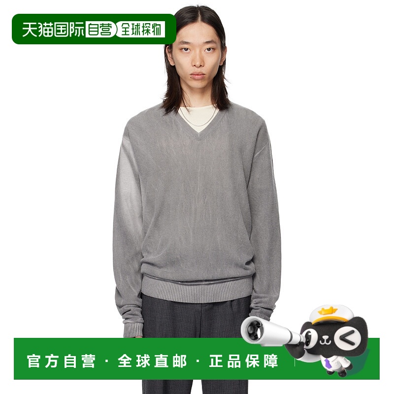 1h可退 香港直邮潮奢 Our Legacy 男士 灰色 Parallel 毛衣 M4253