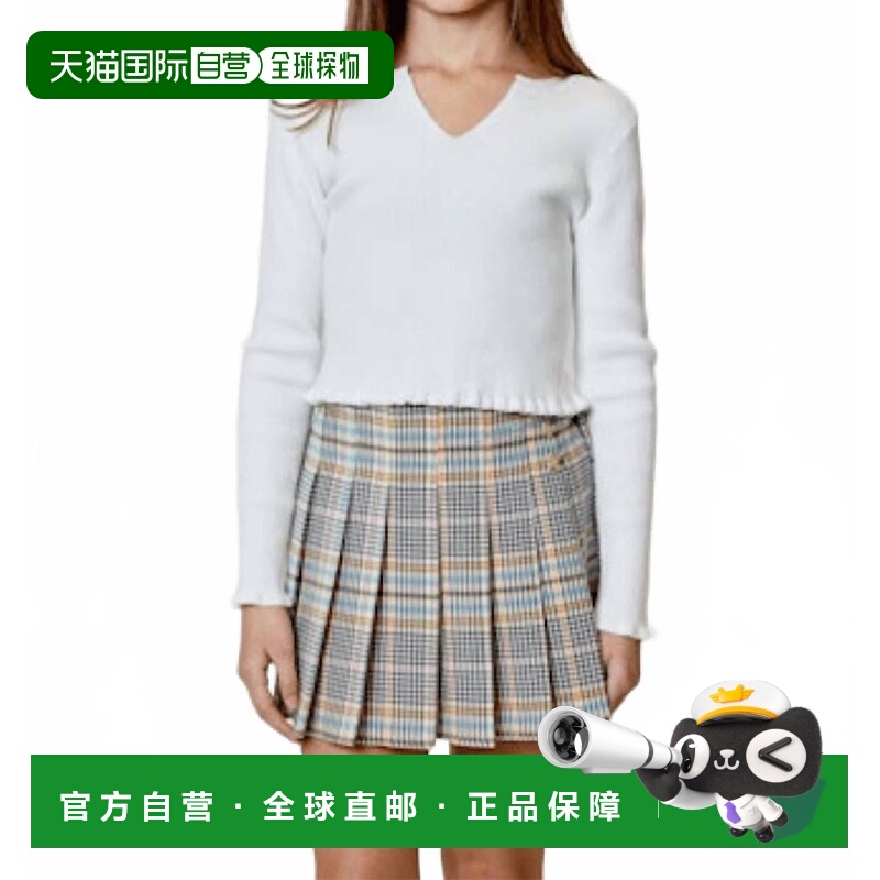 自营design historyPleated Plaid Skort In Multi - multi 美国
