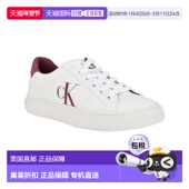 Klein Leather Celbi Womens 自营Calvin Faux Sneaker White Lif