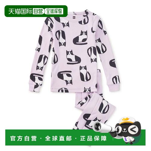 自营tea collection晚安睡衣套装-catnap 美国奥莱直发
