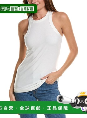 自营 James Perse 肌肉背心 - 白色 美国奥莱直发性感