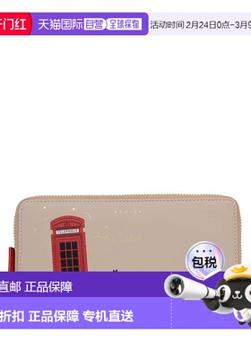自营radleyChristmas Is Calling Large Zip Around Wallet - por