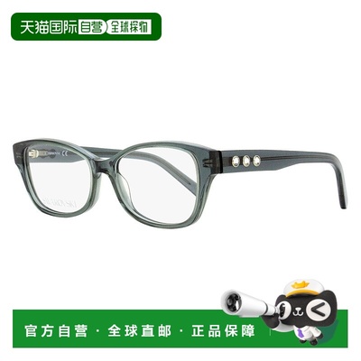 自营Swarovski Women's Rounded Rectangular Eyeglasses SK5430