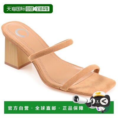 自营 Journee Collection 女式 Tru 舒适泡沫 Henrietta 高跟鞋 -