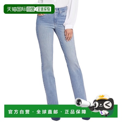 自营NYDJ Petite Marilyn Thistle Falls Straight Leg Jean - bl