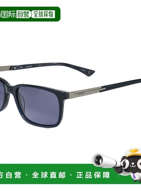 自营 Hackett男士54毫米灰色太阳镜-蓝色 美国奥莱直发