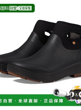 1h可退 香港直邮潮奢 bogs 女士 Seattle II 及踝雨靴 black黑色