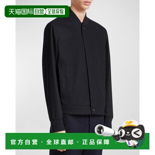 男装 ZEGNA Oasi 羊绒羊毛夹克 简 1h可退 毛呢大衣 美国直邮