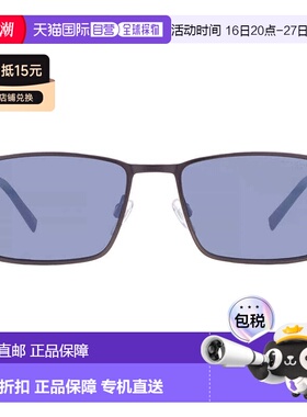 自营Tommy Hilfiger Silver Rectangular Men's Sunglasses TH 20
