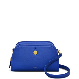 Top 美国 自营Radley Zip yves blue Crossbody Small Leather