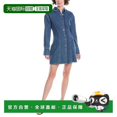 自营 DL1961利塞特衬衫裙-蓝色 美国奥莱直发