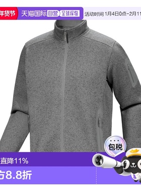 加拿大直邮始祖鸟COVERT男款户外运动徒步开衫外套卫衣衫