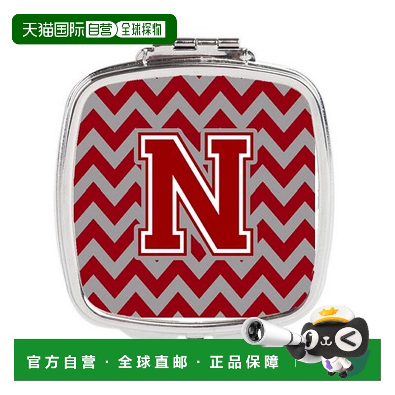 自营 Carolines Treasures CJ1049-NSCM Letter N Chevron M正品