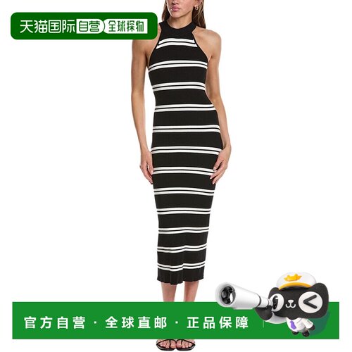 自营Design History Halter Neck Maxi Dress - black 美国奥莱直