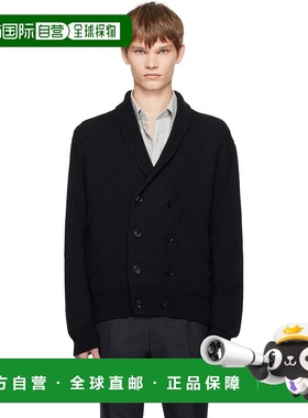 1h可退 香港直邮潮奢 Tom Ford 汤姆 福特 男士 黑色 Wool Silk S