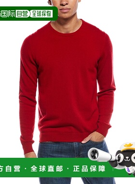 自营Mette Cashmere Crewneck Sweater - Red 毛衣美国直发奥莱