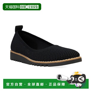 自营 eileen fisher艾琳费舍尔埃塔公寓-黑色 美国奥莱直发平底鞋