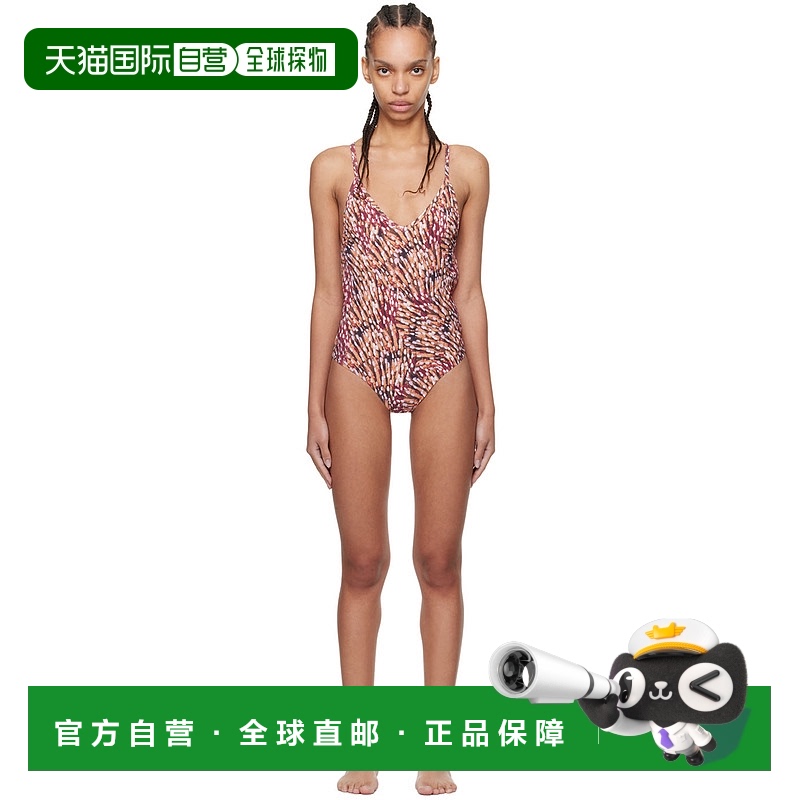 香港直邮潮奢 Isabel Marant 伊莎贝尔 玛兰 女士 驼色 & 粉色 Sw