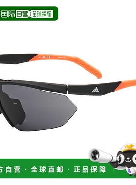 自营Adidas Unisex Sport 99mm Sunglasses - matte black 美国奥