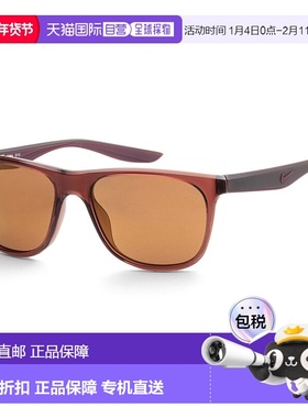 自营 Nike 男式 55 毫米黑色太阳镜 DQ0866-221 - 黑色 美国奥莱