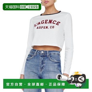 白色 AGENCE L圆领阿斯彭 美国奥莱直发上衣 Romi 自营