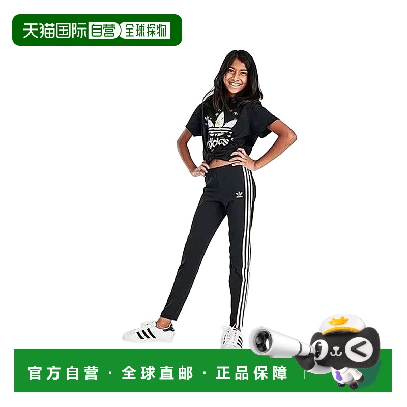 Black/Pink L ����ֱ��Adidas���ϴ�˹ͯװŮʿ�ɽ�����ɫֱͲ�������п��˶�