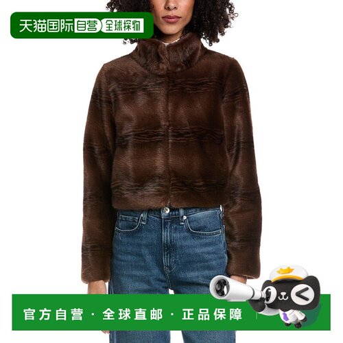 自营La Fiorentina Cropped Jacket - Brown 外套美国直发奥莱