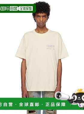 1h可退 香港直邮潮奢 CARHARTT WIP 男士 灰白色 Best In Class T