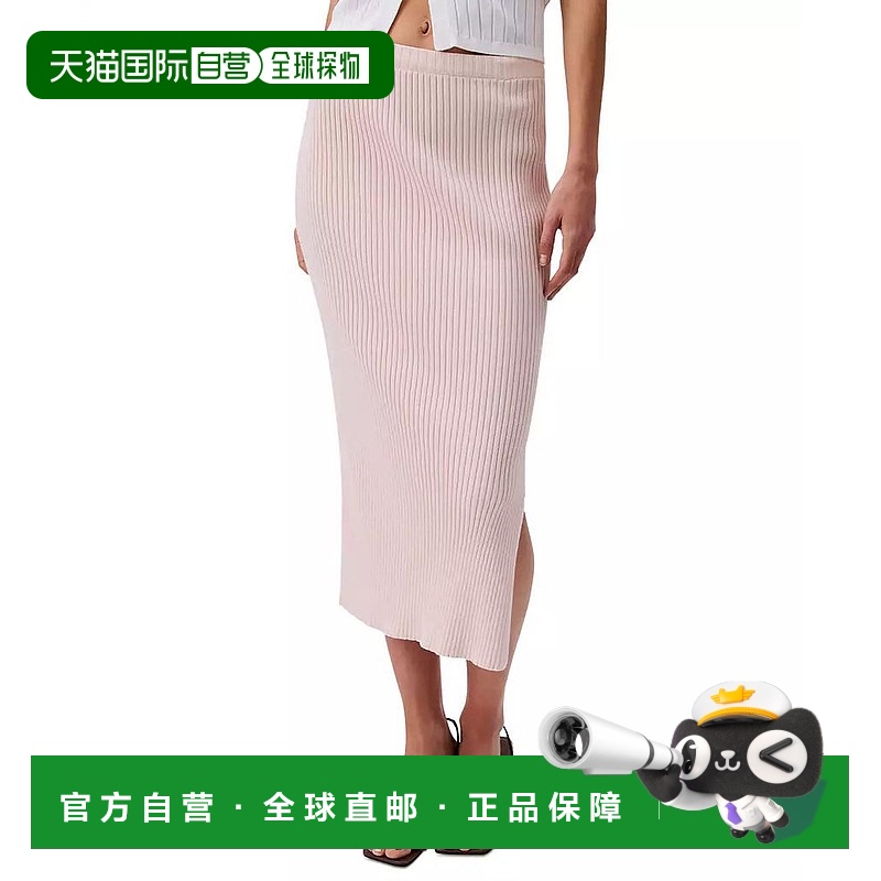 1h可退 【美国直邮】calvin klein 女士 半身裙新款长裙