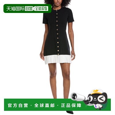 自营Beulah Knit Mini Dress - Black 连衣裙美国奥莱直发