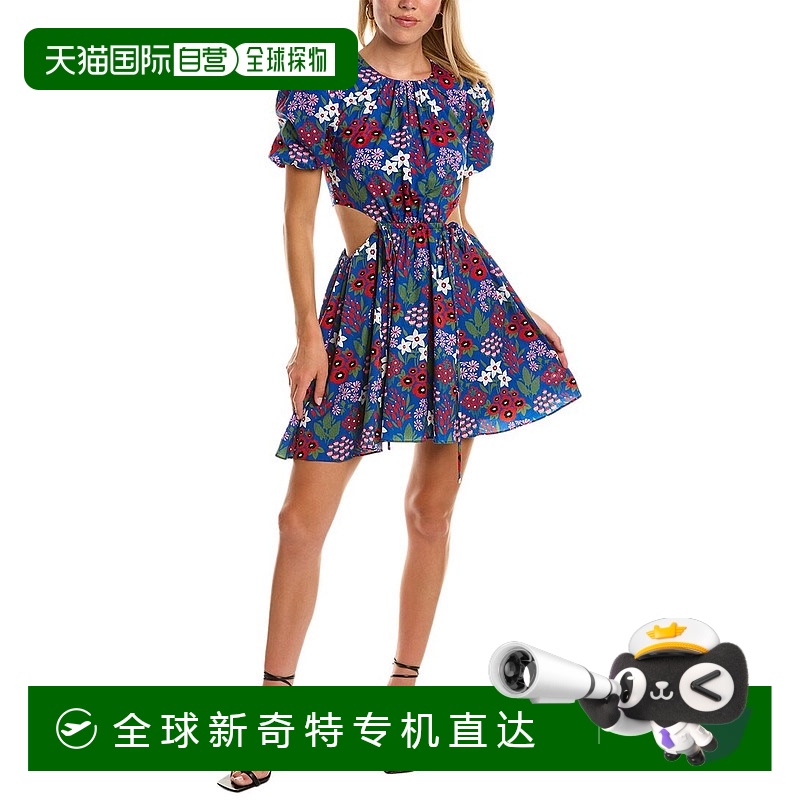 自营AMUR Katy 早秋新款连衣裙 黑色 【美国奥莱】直发服饰