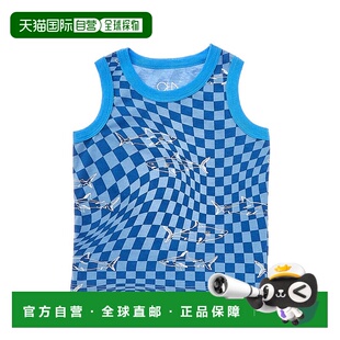 蓝色 再生复古针织背心 美国奥莱直发 Chaser 自营