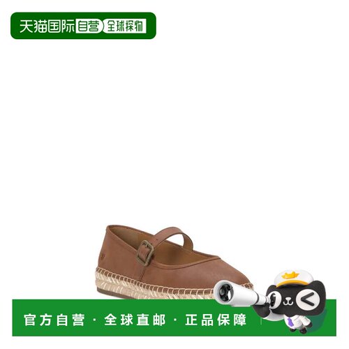 自营lucky brand幸运品牌Orlyna Flat-巧克力 美国奥莱直发