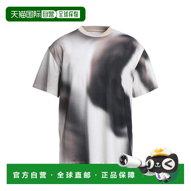 1h可退 【美国直邮】neil barrett 男士 上装T恤短袖