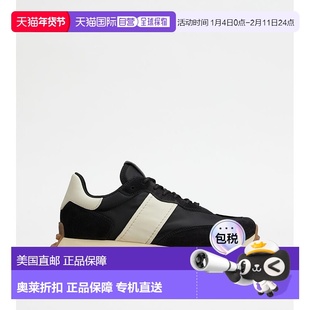 自营Sneakers Tod's 1T in Suede and Fabric - black;off white