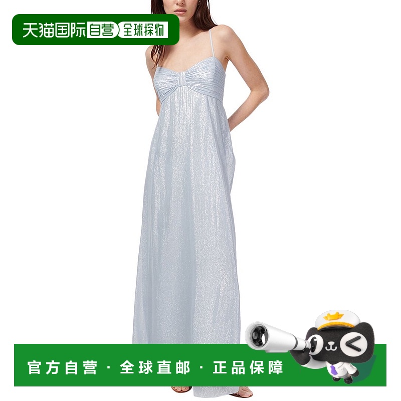 自营 CAMI NYC Marceline 真丝混纺长裙 - 蓝色 美国奥莱直发