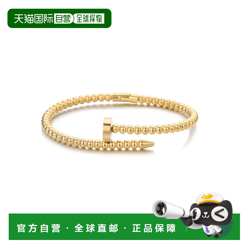 自营adorniaTarnish Resistant 18k Gold Plated Beaded Nail Cuf