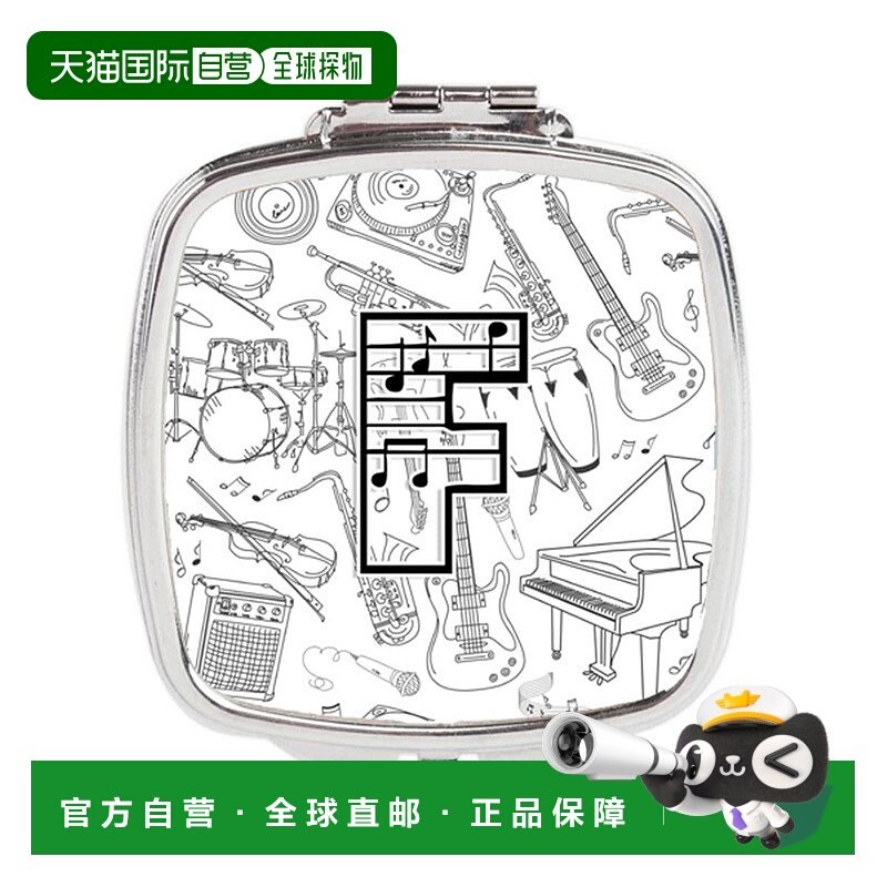 自营 Carolines Treasures CJ2007-FSCM 字母 F 音符字母紧正品