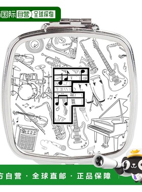 自营 Carolines Treasures CJ2007-FSCM 字母 F 音符字母紧正品