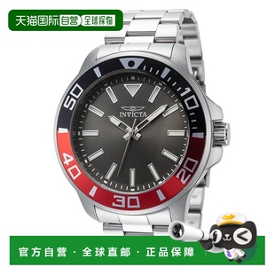 Silver Watch Quartz Tone 46mm Diver Pro Men 自营Invicta