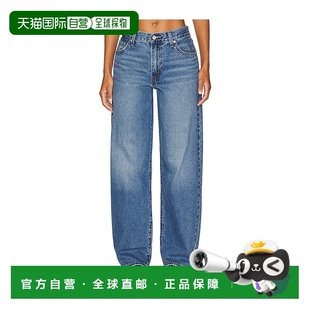 蓝色 Levi 牛仔裤 Dad Baggy 女士 李维斯 香港直邮潮奢 1h可退