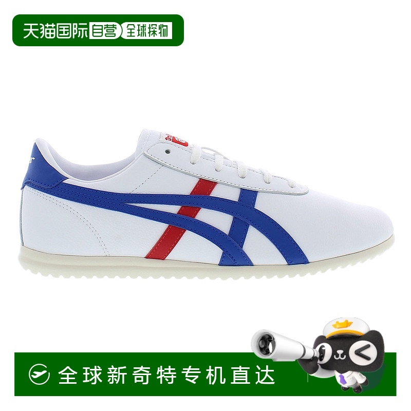 美国直邮Asics亚瑟士男女款运动休闲鞋复古跑鞋白色经典时尚百搭