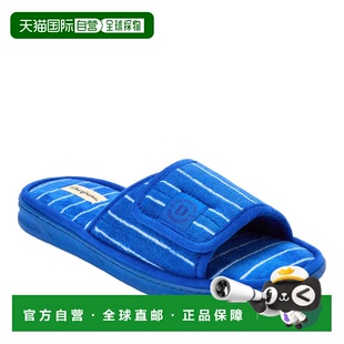 自营Dearfoams Men's Collin Terry Adjustable Shower Slide Hou