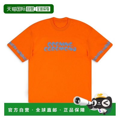 自营opening ceremonyORANGE OVERSIZED SEASONAL T-SHIRT - oran