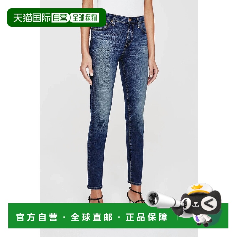 自营ag jeansPrima Cigarette Leg Jean In 7 Year Clover - 7 ye