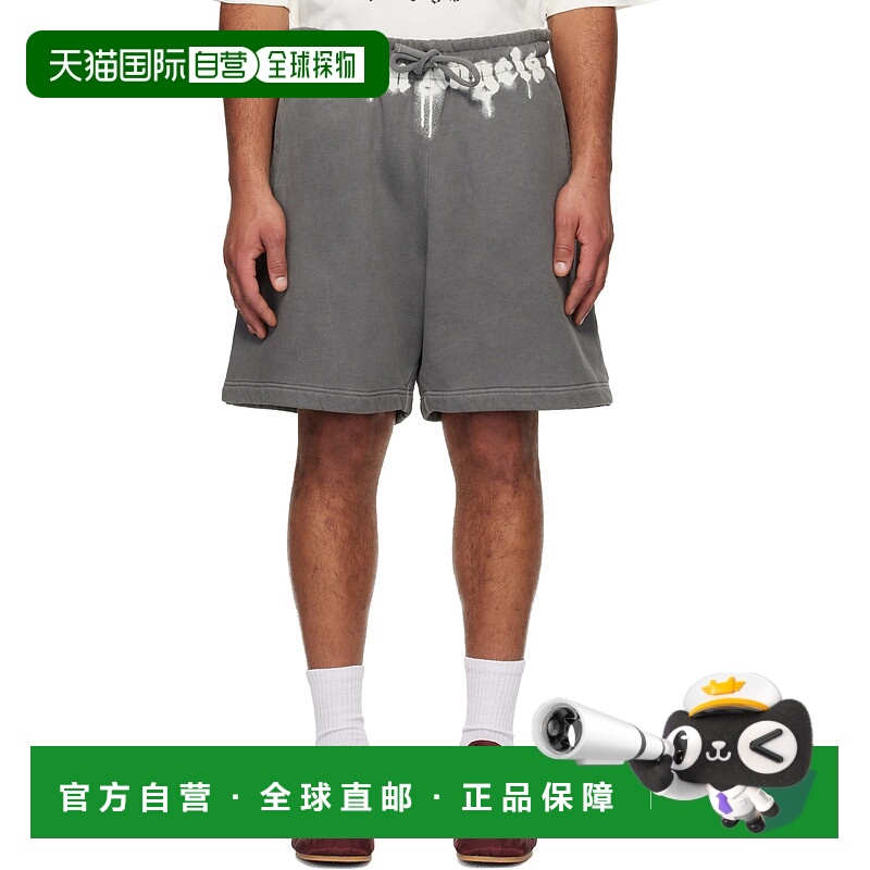 1h可退 香港直邮潮奢 Palm Angels 棕榈天使 男士 灰色 Waist Log