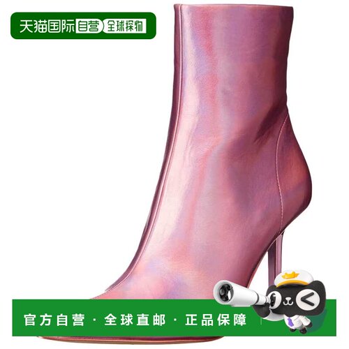自营Steve Madden Elysia短靴粉红色彩虹色ELYS05S1-PNK女士-粉红