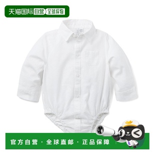 白色 jack珍妮和杰克领连体衣 美国奥莱直发 and 自营janie